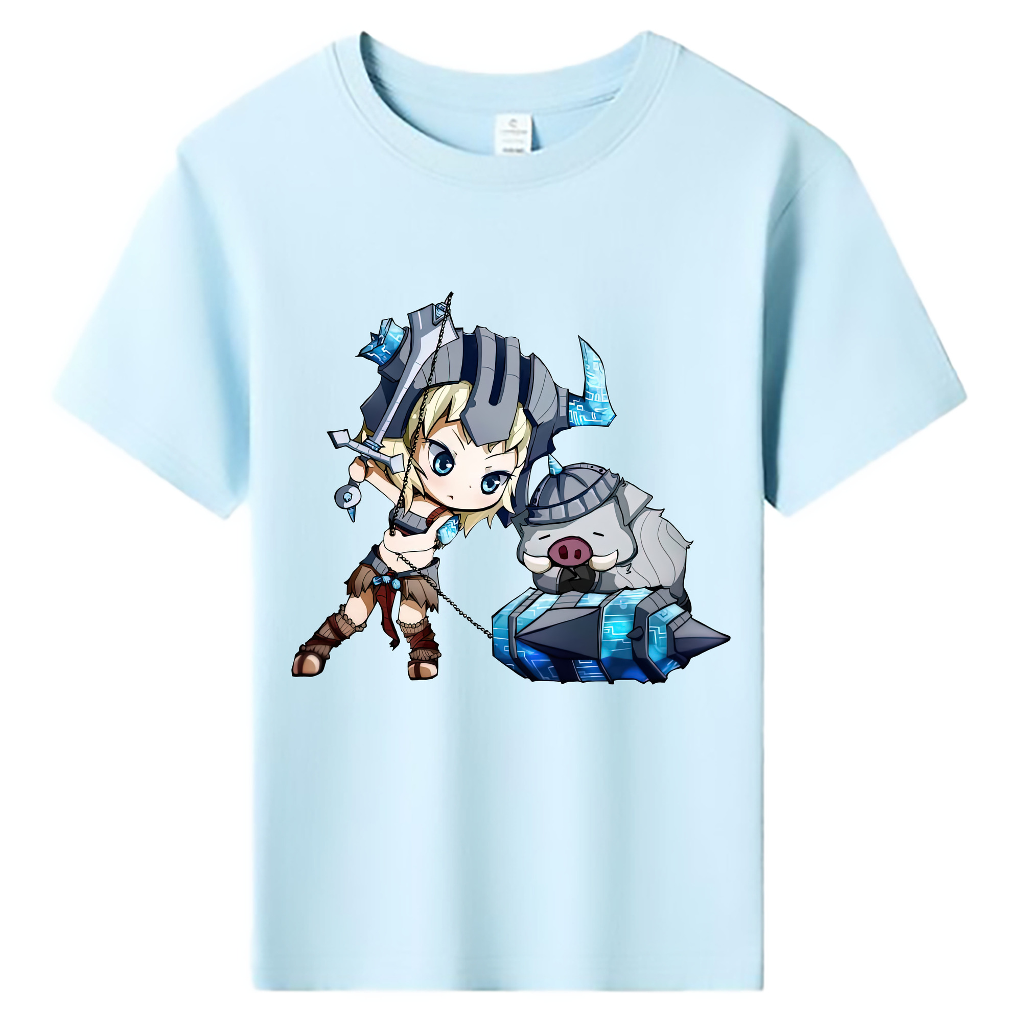 （画像用） リーグ・オブ・レジェンド League of Legends LOL 綿100％キッズTシャツ（フロントプリント）